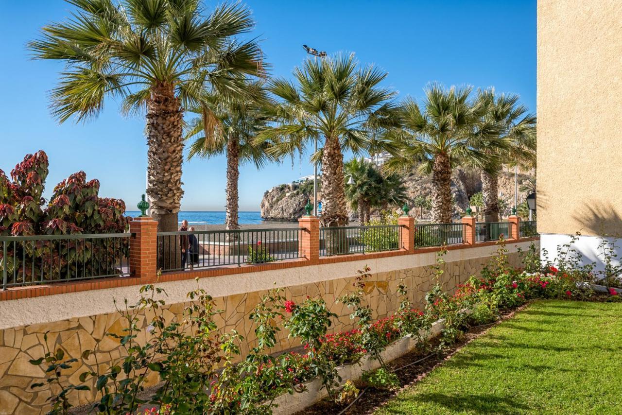 Wintowinrentals 1St Linea De Playa Vista Al Mar Y Piscina La Cala Del Moral Eksteriør billede