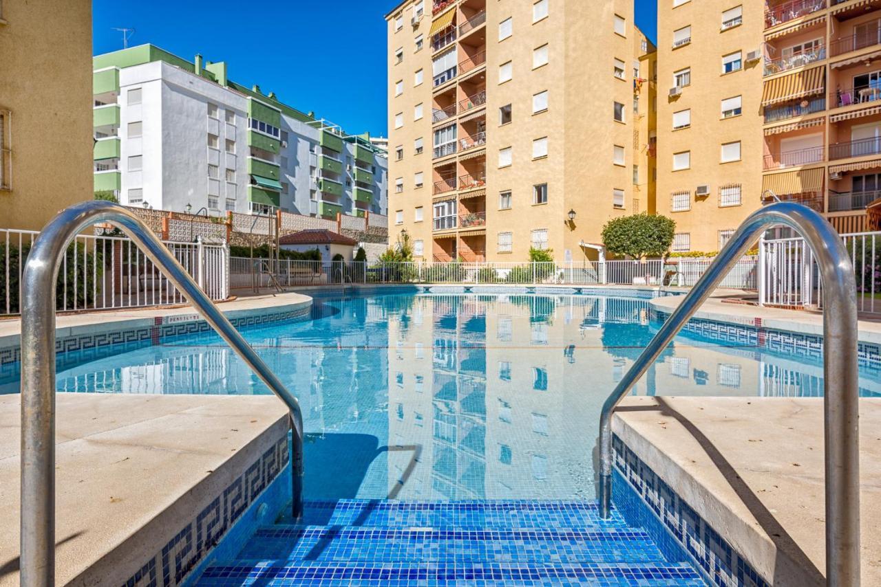 Wintowinrentals 1St Linea De Playa Vista Al Mar Y Piscina La Cala Del Moral Eksteriør billede