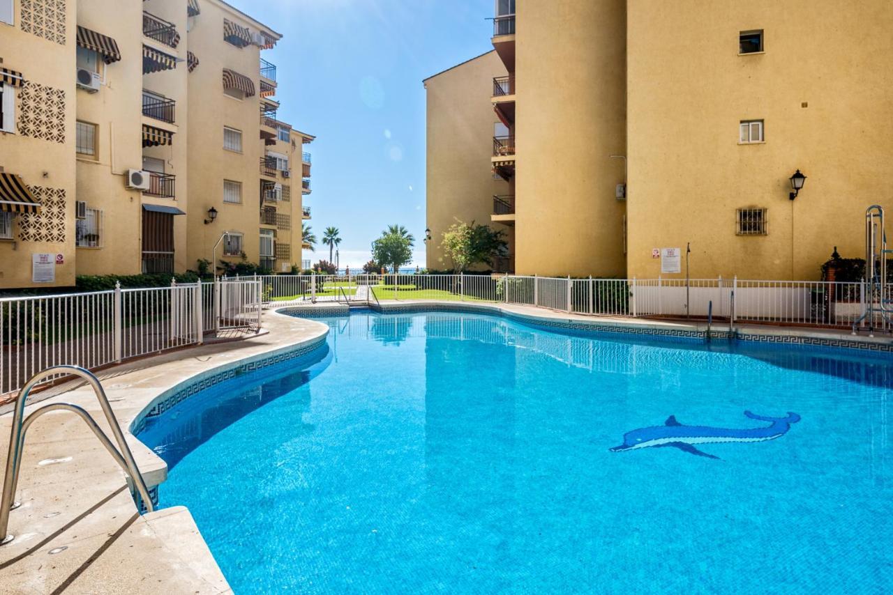Wintowinrentals 1St Linea De Playa Vista Al Mar Y Piscina La Cala Del Moral Eksteriør billede