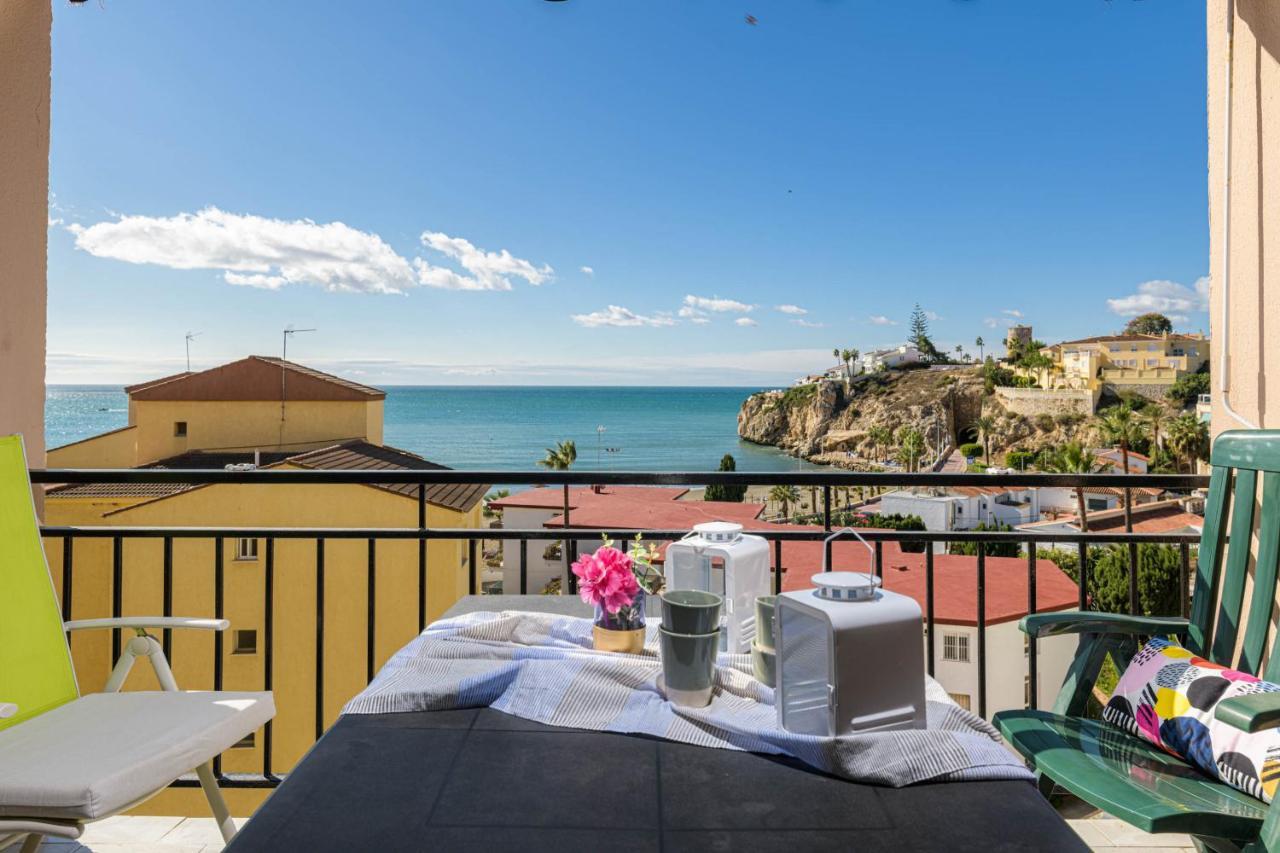 Wintowinrentals 1St Linea De Playa Vista Al Mar Y Piscina La Cala Del Moral Eksteriør billede