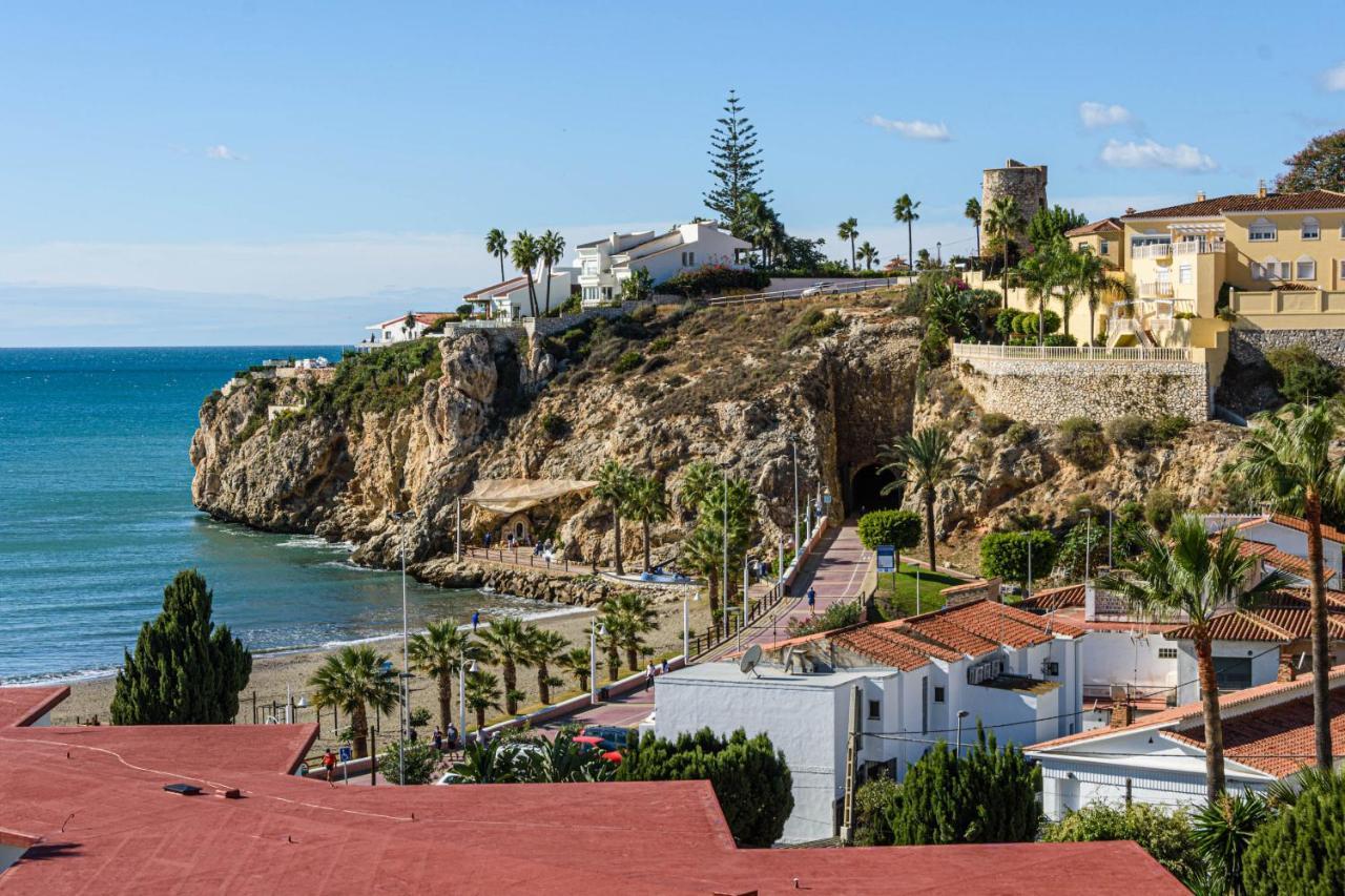 Wintowinrentals 1St Linea De Playa Vista Al Mar Y Piscina La Cala Del Moral Eksteriør billede